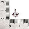 Brass Micro Pave Cubic Zirconia Pendants KK-D356-07E-P-3