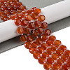 Natural Carnelian Bead Strands G-NH0013-A03-01-1