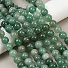 Natural Green Aventurine Beads Strands G-Q462-12mm-20-7