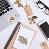 50Pcs Flower Envelope PVC Waterproof Stickers Set STIC-C003-08-11