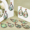 ARRICRAFT DIY Saint Patrick's Day Earring Making Kit DIY-AR0003-50-4