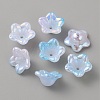 Opaque Acrylic Bead Caps SACR-TAC0007-02A-1