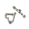 Non-Tarnish 304 Stainless Steel Toggle Clasps STAS-Q324-13P-2