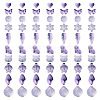 125G Gradient Color Transparent Glass Beads GLAA-TA0003-58B-1
