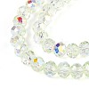 Transparent Glass Beads Strands LS-EGLA-N016-3mm-06-3