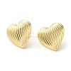 Brass Stud Earrings for Women EJEW-M251-01G-2