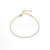 Alloy Link Chain Anklets for Women WG9D3CE-01-3