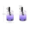 Glass Bottle Pendants CRES-S359-01F-2