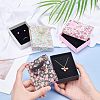 Flower Pattern Cardboard Jewelry Packaging Box CBOX-AR0001-007-2