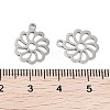 Non-Tarnish 316 Stainless Steel Charms STAS-C096-10B-P-3