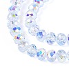 Transparent Glass Beads Strands EGLA-N016-4mm-02-3