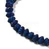 Electroplated Natural Lava Rock Beads Strands G-A234-F02-01C-3