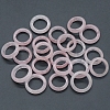 Natural Rose Quartz Plain Band Rings PW-WG25917-06-1