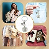 Alloy Enamel & Titanium Steel Keychain KEYC-YW00036-6