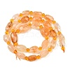 Heated Natural Citrine Beads Strands G-Z147-B01-02-3