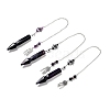 Natural Banded Agate Pointed Dowsing Pendulums G-I322-01P-09-1