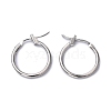 Brass Hoop Earrings X-EC262-NF-1