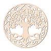 Laser Cut Wooden Wall Sculpture WOOD-WH0105-019-1