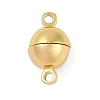 Rack Plating Brass Magnetic Clasps KK-Z070-20G-01-1