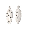 Non-Tarnish 201 Stainless Steel Pendants STAS-I199-B06-P-1