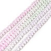 Transparent Gradient Color Glass Beads Strands X1-GLAA-H021-01B-02-2