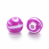 Opaque Striped Acrylic Beads MACR-S373-27A-2