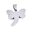 201 Stainless Steel Pendants STAS-T044-218P-2