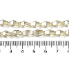 Electroplate Glass Beads Strands GLAA-Q101-03A-PL03-4