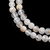 Natural White Moonstone Beads Strands G-G188-B09-01-4