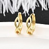 Infinity Brass Hoop Earrings for Women EJEW-U068-01G-1