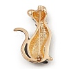 Alloy Enamel Brooch Pin for Clothes Backpack JEWB-Q030-36G-02-2