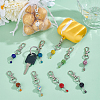 28Pcs 14 Colors Rhinestone Pave Disco Ball and Bicone Glass Dress Zipper Helper HJEW-PH01984-2