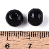 Spray Painted Round Natural Schima Wood Beads WOOD-A018-8mm-03-3