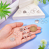 10Pcs 10 Styles 201 Stainless Steel Pendants STAS-TA0003-45-6