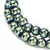 Synthetic Magnetic Hematite Beads Strands G-P545-K01-01E-3