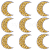 Resin Rhinestone Hotfix Rhinestone Iron on/Sew on Cloth Patches DIY-WH20063-030F-1