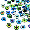 100 Pcs 50 Style Glass Cabochons GLAA-WH0022-87-3