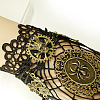 Gothic Style Cloth Lace Finger Ring Bracelets for Women WG5EAD4-01-4