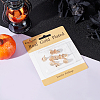 10Pcs Halloween Themed Brass Pendants KK-BBC0015-68A-6