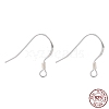 925 Sterling Silver Earring Hooks X-STER-K167-049B-S-1