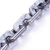 Handmade Acrylic Cable Chains AJEW-JB00673-08-2