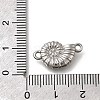 304 Stainless Steel Connector Charms STAS-C119-03P-3
