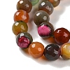 Natural Agate Beads Strands G-M437-B01-01E-4