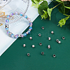 100Pcs 2 Styles 304 Stainless Steel Beads STAS-DC0017-28-5