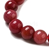 Dyed Natural Malaysia Jade Beads Strands G-G021-02A-15-2