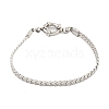 Non-Tarnish 304 Stainless Steel Snake Chain Bracelets for Women BJEW-Q344-06P-1