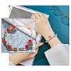 Rondelle 304 Stainless Steel Polymer Clay Rhinestone European Beads GPDL-UN0001-01-7