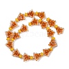 Transparent Glass Enamel Beads LAMP-S070-05B-2