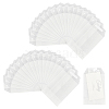  100Pcs Rectangle Kraft Paper Bags ABAG-NB0001-53-1