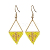Handmade Glass Seed Beads Dangle Earrings EJEW-MZ00542-01-2